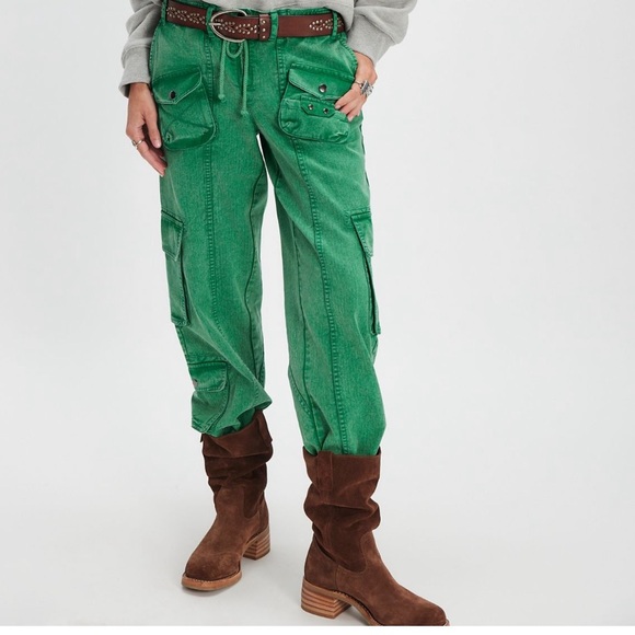 Free People Pants - guc free people we the free tahiti Cargo Pants in amazon small